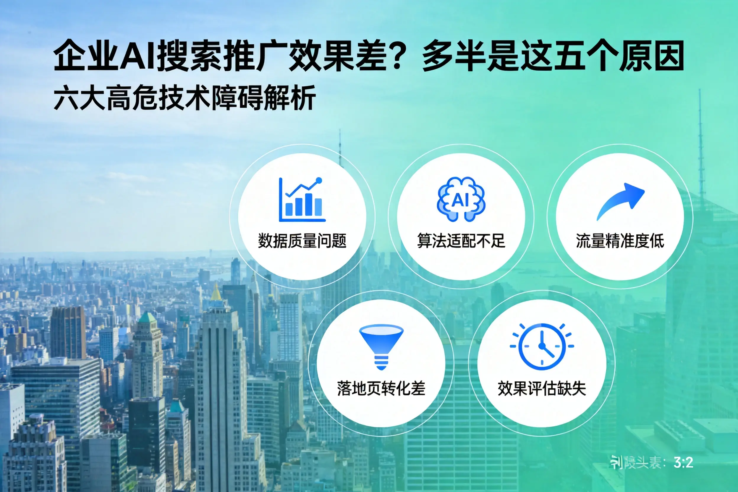 新民企业AI搜索推广效果差?多半是这五个原因